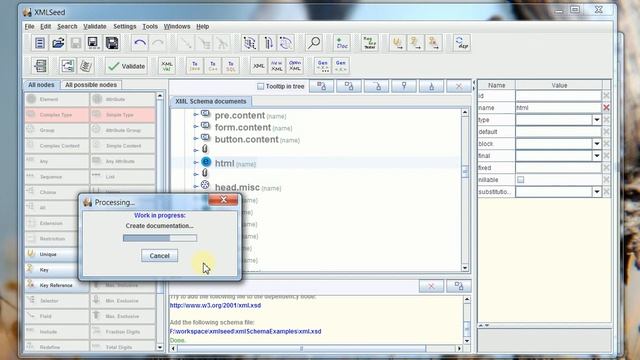 XMLSeed XML Schema Documentation Generator смотреть онлайн
