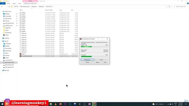 How to Download and Install Oracle 18c || Lesson 26 || DBMS || Learning Monkey || смотреть онлайн