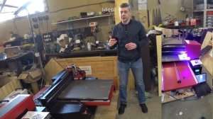 УФ печать. Обзор уф принтера 600х900мм. Печать на разных материалах.