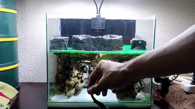 How to set up Underwater Cave scape (hidden world) | Lowtech set up #lowunderworldsetup смотреть онлайн