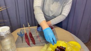 Цветной тростник покраска тростника как покрасить пампасную траву окрашивание сухоцветов