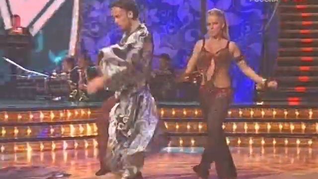 Daria Sagalova & Anton Kovalev - Dancing with the Stars Russia 2008 Week 1 смотреть онлайн