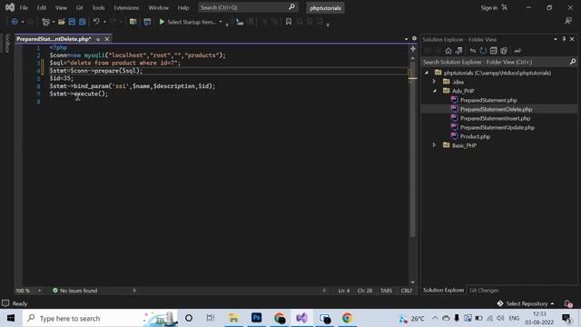 ADVANCED PHP TUTORIAL PART 5 |PREPARED STATEMENTS - DELETE|#phptutorial #phptutorialforbeginners смотреть онлайн