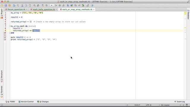 Converting an Array of Strings to an Array of Fixnums in Ruby смотреть онлайн