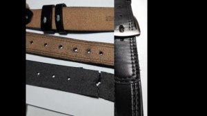 Ремонт ремня из кожзама.