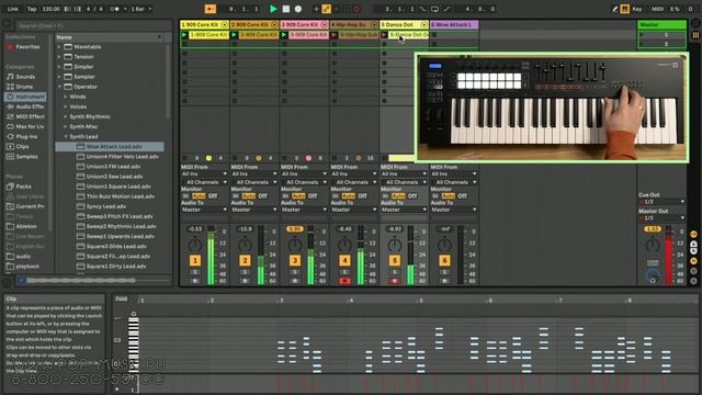 Novation Launchkey MK3 - миди-клавиатура на 25, 37, 49 и 61 клавишу смотреть онлайн