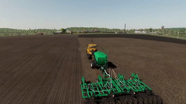 Балдейкино new #29 Посев пшеницы на К-700+ПК-Кузбасс. Часть №3 ?TimeLapse? смотреть онлайн