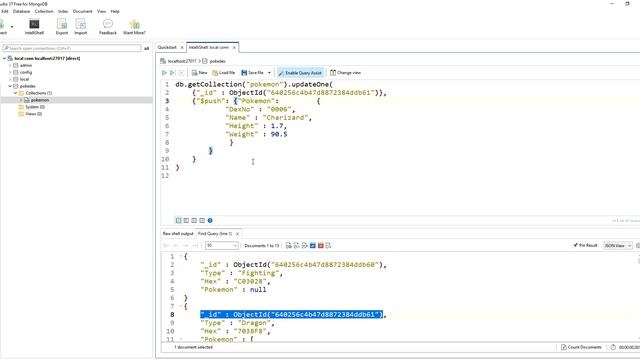 The Difference Between $set & $push Operators in MongoDB - Adding Array Elements to a Non-Array Key смотреть онлайн