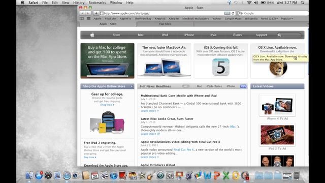 Mac OS X LION Out Now!!!
