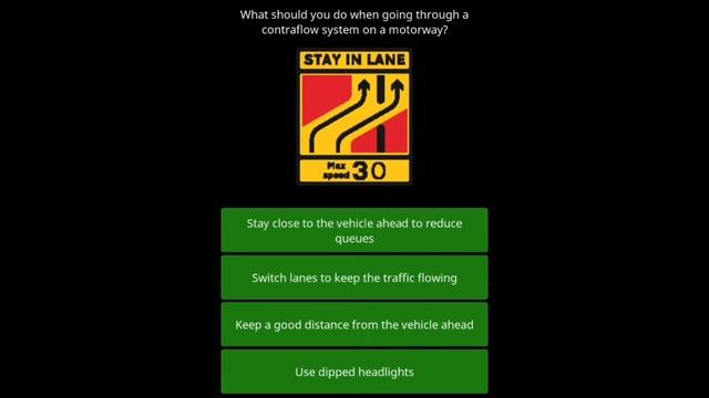 Теория. Перевод. Motorway rules Правила автомагистрали UK смотреть онлайн