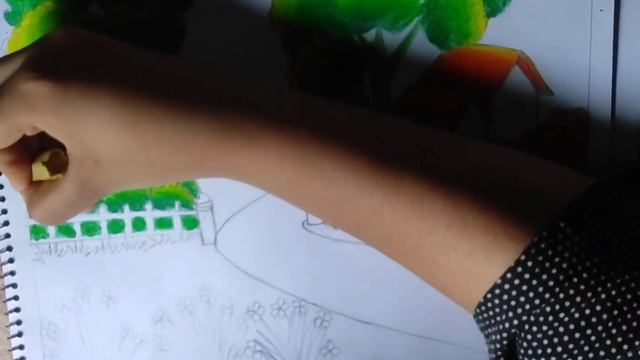 Pencil Sketch|Easy way to draw a scenery смотреть онлайн