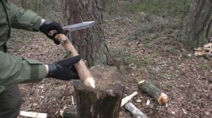 Нож BASTARDO Kizlyar Supreme. Уличный тест на вогнутых...