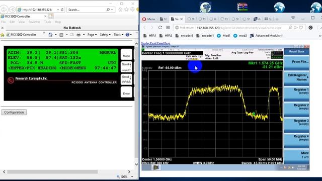 Satellite Trans Receiver monitoring GD Satcom Harmonic Erricson RCI Advent DVB S2 смотреть онлайн