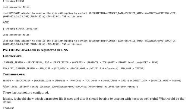 Listener protocol error - Oracle смотреть онлайн