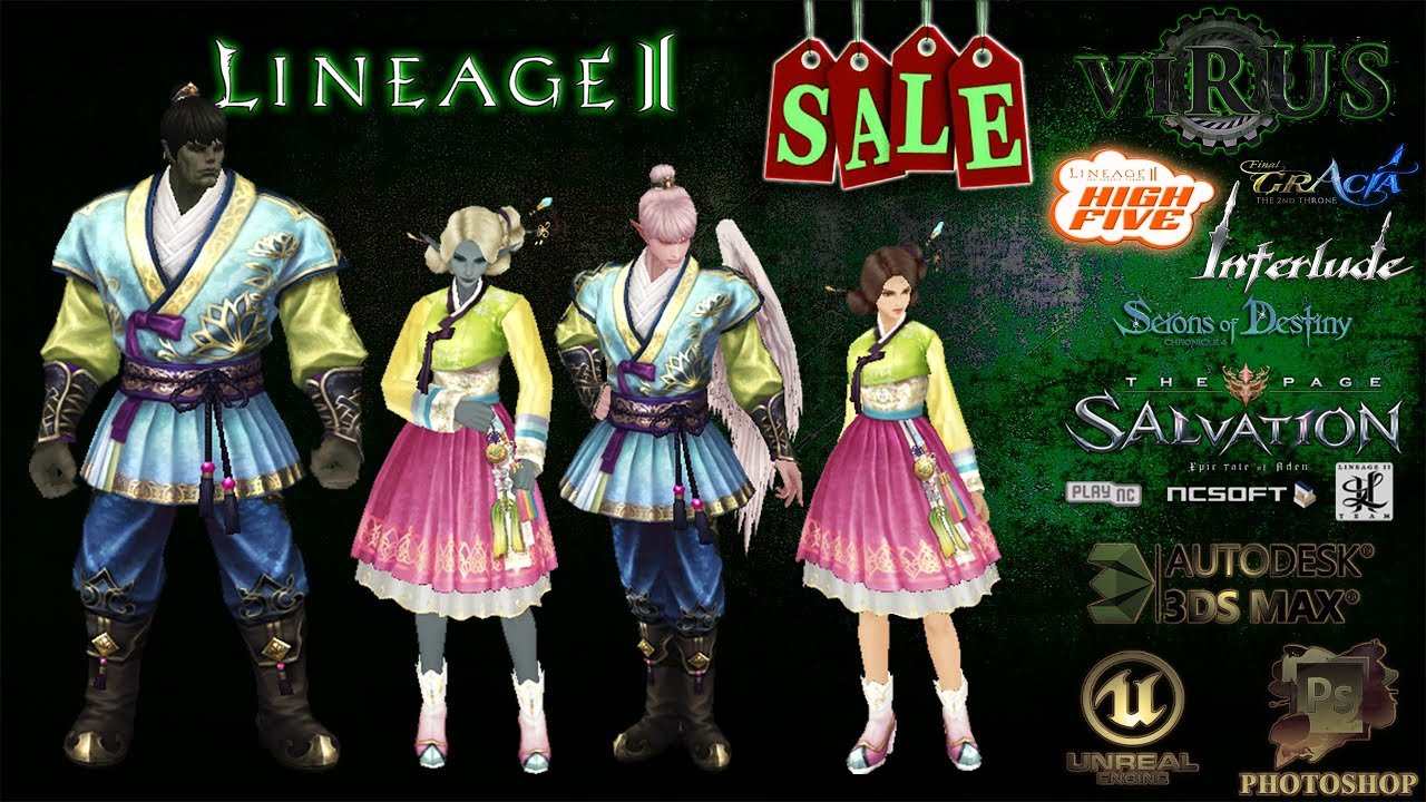 New Costumes. 053. LINEAGE II - FAFURION. Any Chronicles ◄√i®uS►