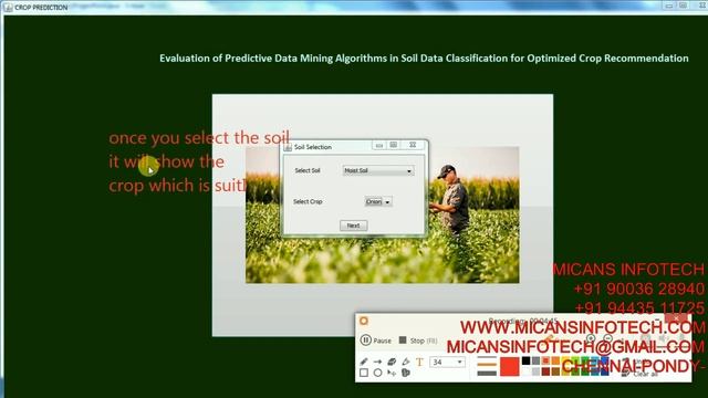 evaluation of predictive data mining algorithms in soil data classification for- IEEE PROJECTS 2018 смотреть онлайн
