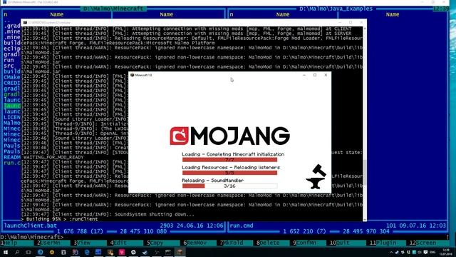 Minecraft Malmo - Start Example смотреть онлайн