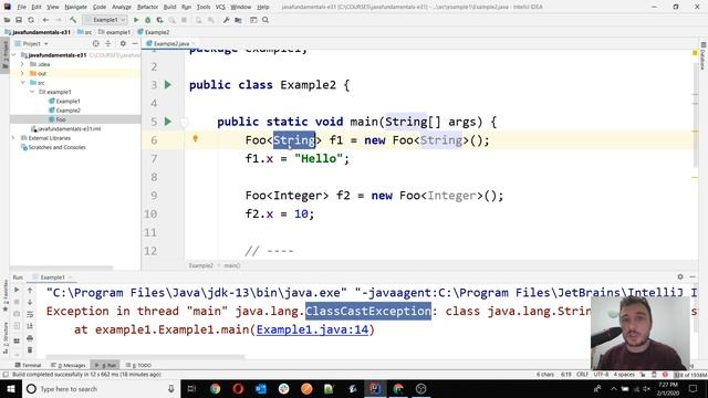 Java Fundamentals - Lesson 31 - Generic types part 1 смотреть онлайн