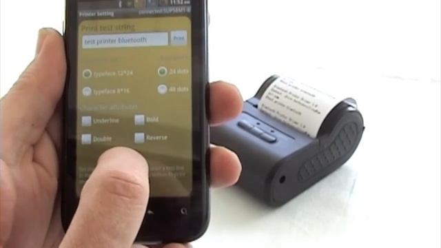 Mobile Printer | Android Bluetooth printer driver for ESC/POS printers смотреть онлайн