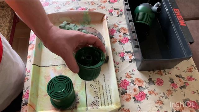 Взвесь в аквариуме, немецкая блондинка. Eheim Aquaball 130 смотреть онлайн