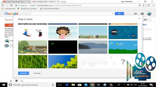 Como Personalizar el Tema o Fondo de Gmail смотреть онлайн