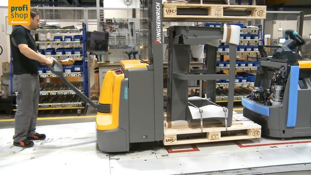 Elektro-Stapler Jungheinrich EJC 112z/ZT - Zweifach-Teleskop-Hubgerüst