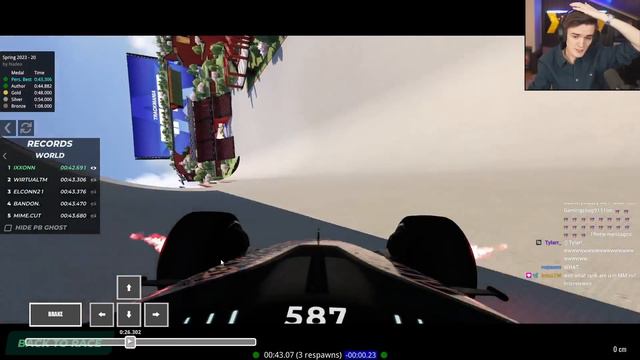 Wirtual gets Insane Hover Boost in Trackmania смотреть онлайн