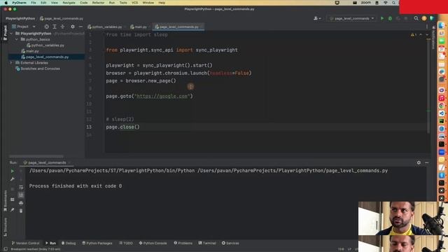 Page Level Commands with Playwright Python смотреть онлайн