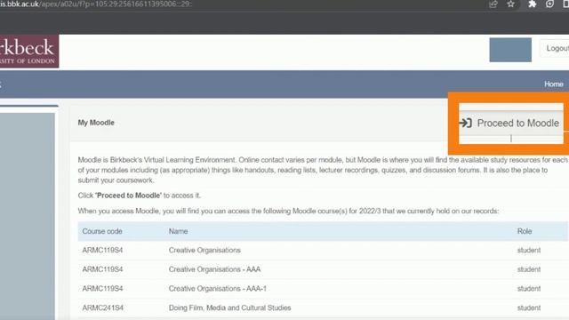 How to login to my Birkbeck Moodle account? смотреть онлайн