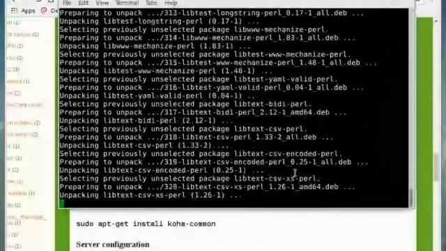 Install Koha on Debian смотреть онлайн