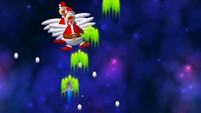 Chicken Invaders 3 Christmas - All Bosses + ENDING смотреть онлайн