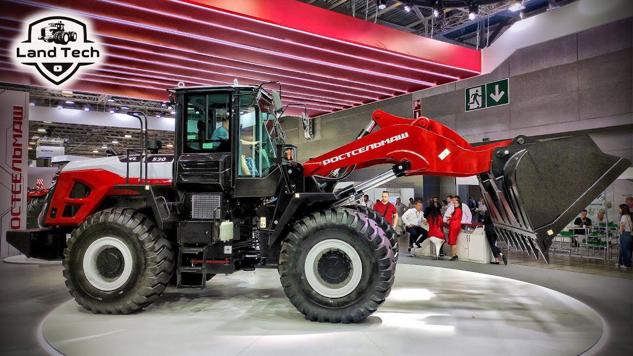 Фронтальный погрузчик WL 530 от РОСТСЕЛЬМАШ - Россия вместо Китая! Новая спецтехника-2024! смотреть онлайн