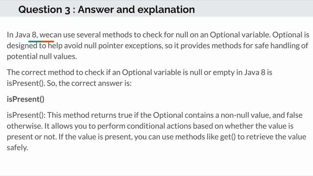 Part-I | Prerequisites - Online Test | #java8, #microservices , #springboot #javainterviewquestions смотреть онлайн