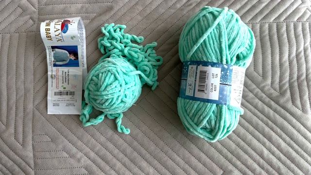 Плюшевая пряжа Himalaya Dolphin Baby и LaVita Yarn Velur: похожие оттенки. смотреть онлайн