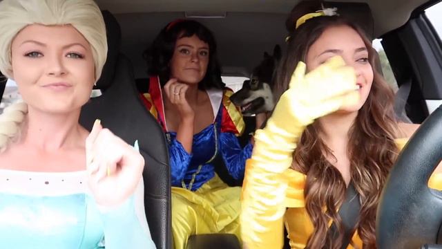 Princesses Surprise Kakoa With Dancing Car Ride! смотреть онлайн