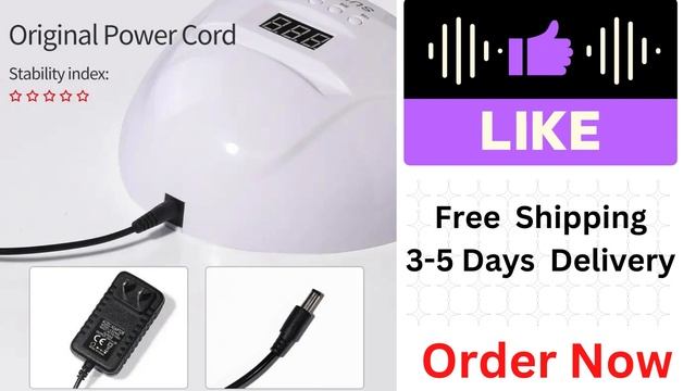 48W Professional Nail Dryer UV LED Nail Lamp With 4 Timer Settings смотреть онлайн