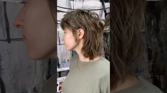 Shaggy haircut for Karina смотреть онлайн