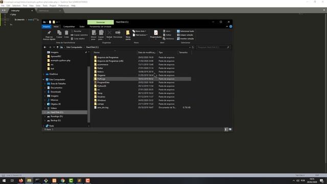 Como executar um script Python usando o PHP смотреть онлайн
