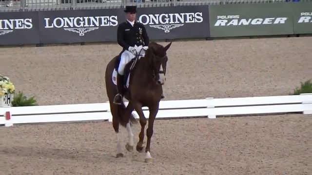Isabell Werth & Bella Rose_WEG Tryon Grand Prix Special 2018 смотреть онлайн