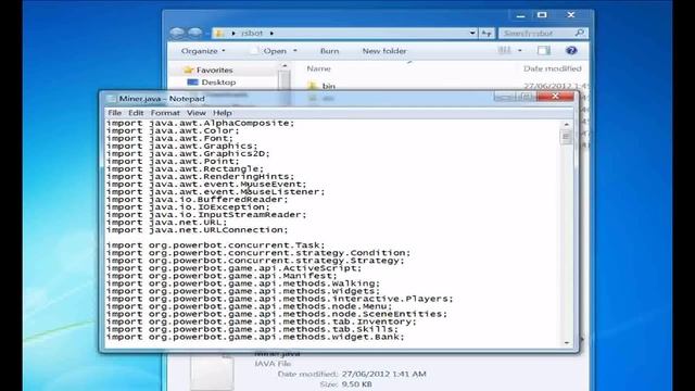 RSBot Tutorial: EASY How to add scripts (.java files) 2012 смотреть онлайн