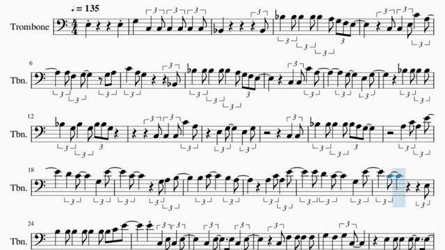 Trombone Sheet Music: How to play You're Welcome (Moana) by Dwayne Johnson смотреть онлайн