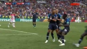 Франция хорватия гол мбаппе 4:1