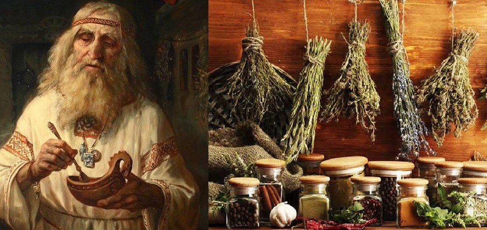 Деревенский знахарь.