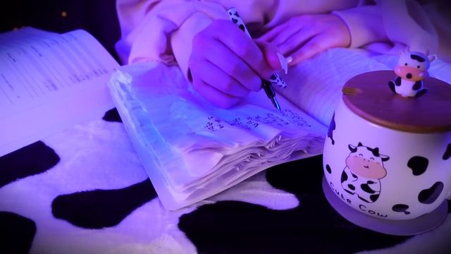 ASMR Study With Me ♡︎ Crinkly Notebook, Inaudible Whisper, Fountain Pen Writing, Rain ?️☔ смотреть онлайн