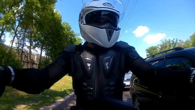 On the run Honda VRX400 #10