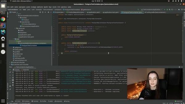 TESTCONTAINERS | Simple example with PostgreSQL