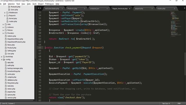 #4 Handling Information Paypal And Preparing Code payment смотреть онлайн