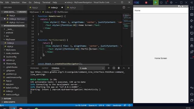 React Navigation 5: Stack, Drawer, NavigationRef - Parte 1 - React Native en Español смотреть онлайн