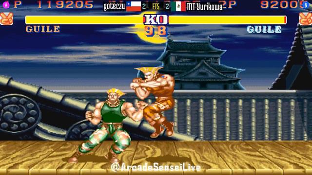 FT5 @sf2ce: goteczu (CL) vs MT Yurikowa (MX) [Street Fighter II Champion Edition Fightcade] Sep 10 смотреть онлайн