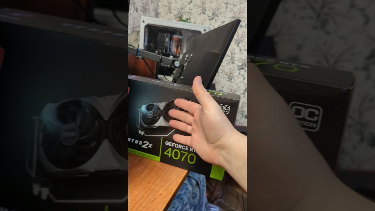 Развеем миф про 4070 ventus 2x горячая ???? жесть ?? #shorts смотреть онлайн